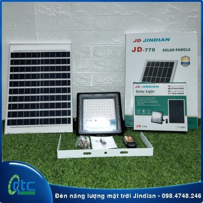 Review Đèn năng lượng mặt trời 70W JD-770 Review Đèn năng lượng mặt trời 70W JD-770